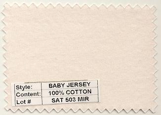 Baby Jersey 100% Cotton